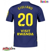 Camiseta Atletico Madrid Giuliano Simeone #20 Visitante Equipación 2025-26 manga corta